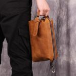 trousse cuir élégante