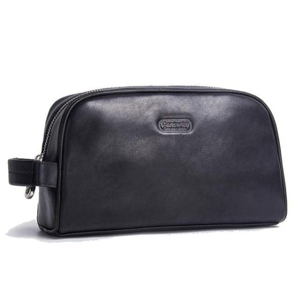 trousse de toilette cuir