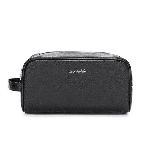 trousse de toilette en cuir