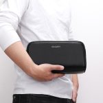trousse de toilette en cuir authentique
