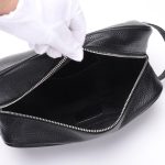 nouvelle trousse de toilette en cuir