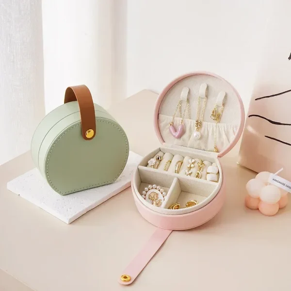 mini coffre à bijoux de voyage
