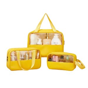 Trousse de voyage transparente pour avion