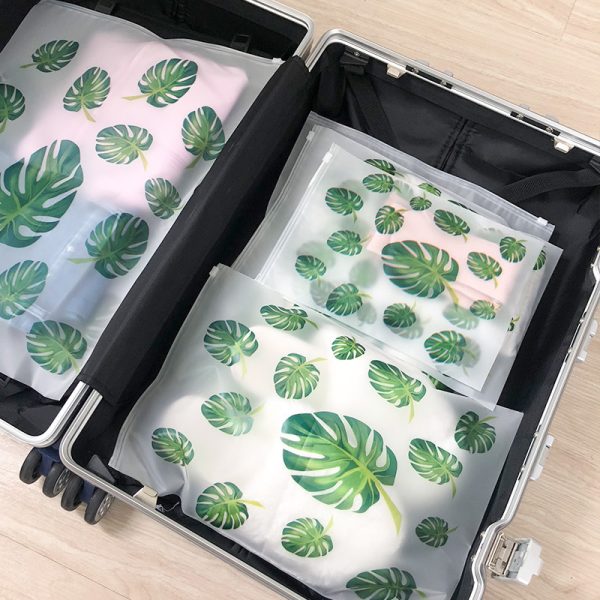 ensemble sacs transparents étanches