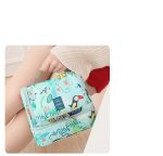 trousse motifs flamants roses