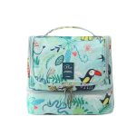 trousse de voyage suspendue pour enfant motifs jungle